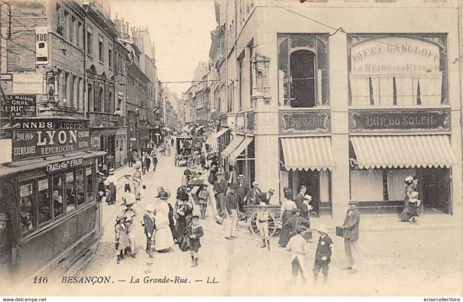 Besançon         25            Grande Rue. Tramway      (Voir Scan) - Besancon