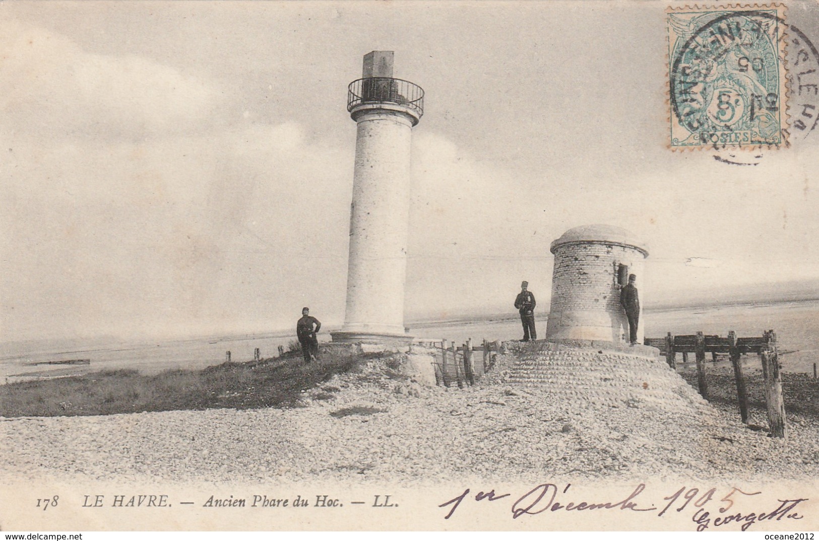 76 Le Havre. Ancien Phare Du Hoc Et Douaniers - Unclassified