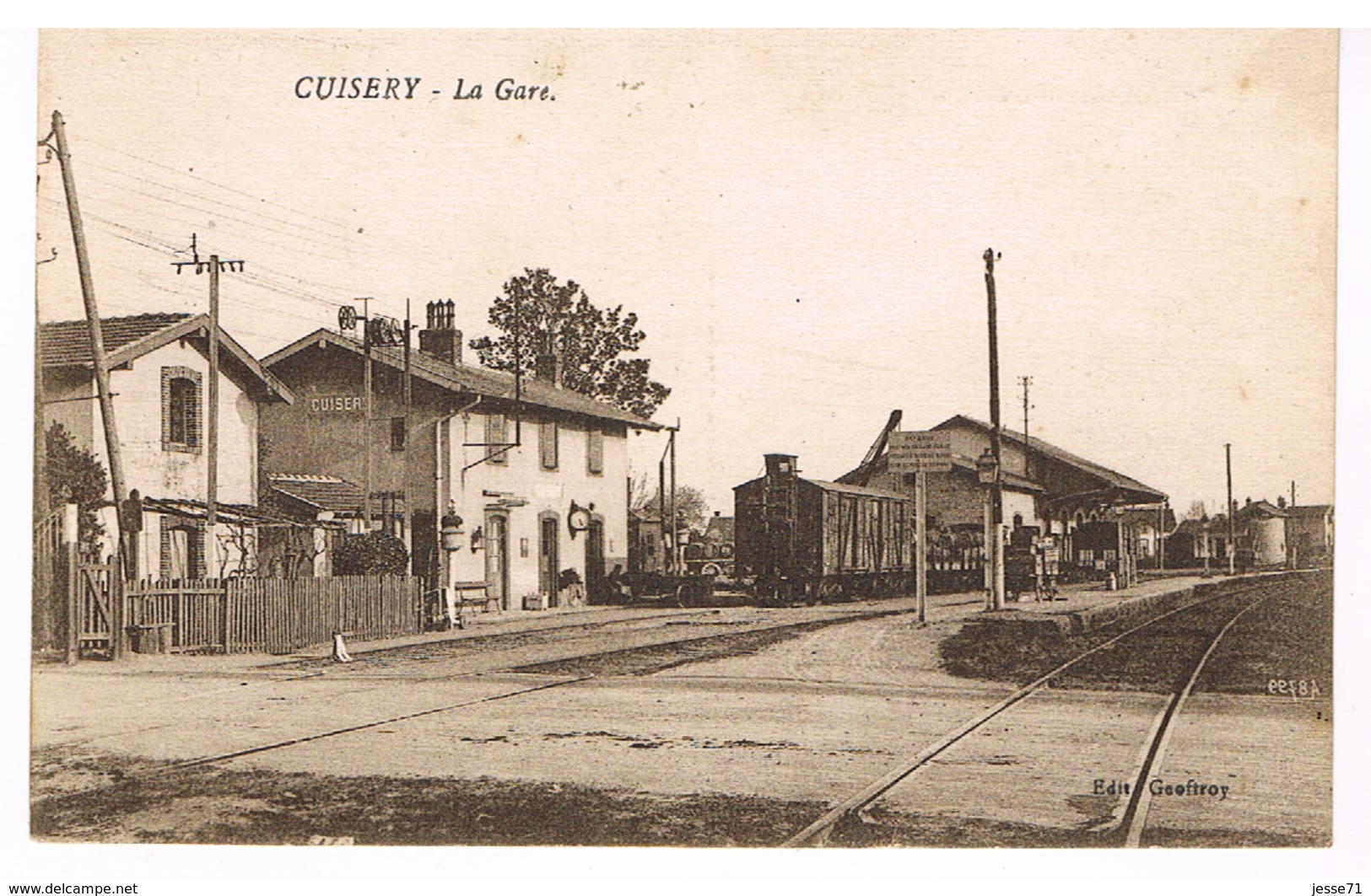 Cuisery - La Gare - Autres & Non Classés