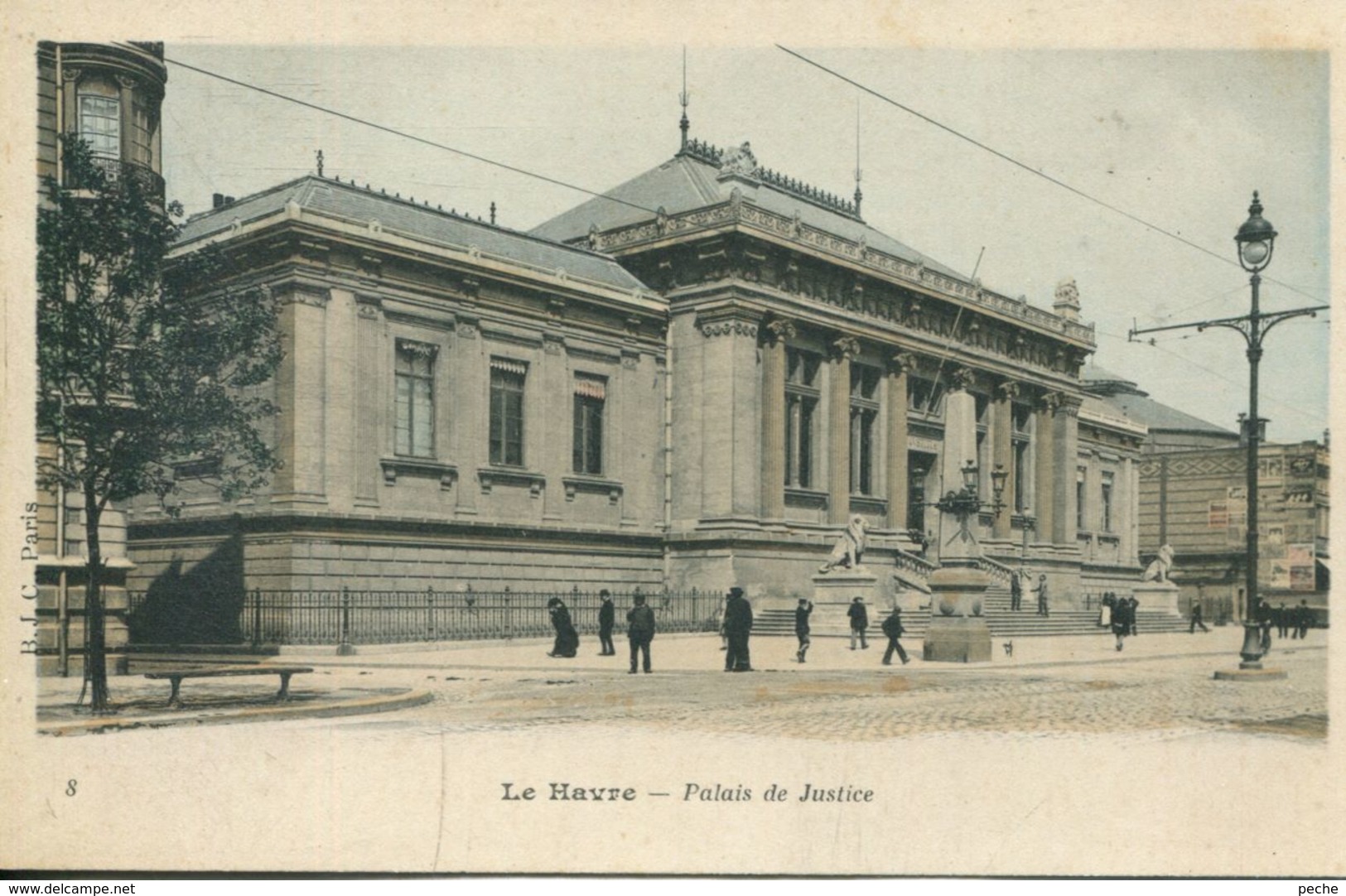 N°70128 -cpa Le Havre -le Palais De Justice- - Non Classés