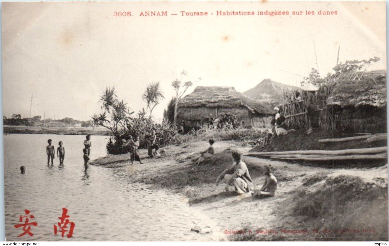 ASIE - VIÊT NAM -- ANNAM - Tourane - Habitations Indigène - Vietnam