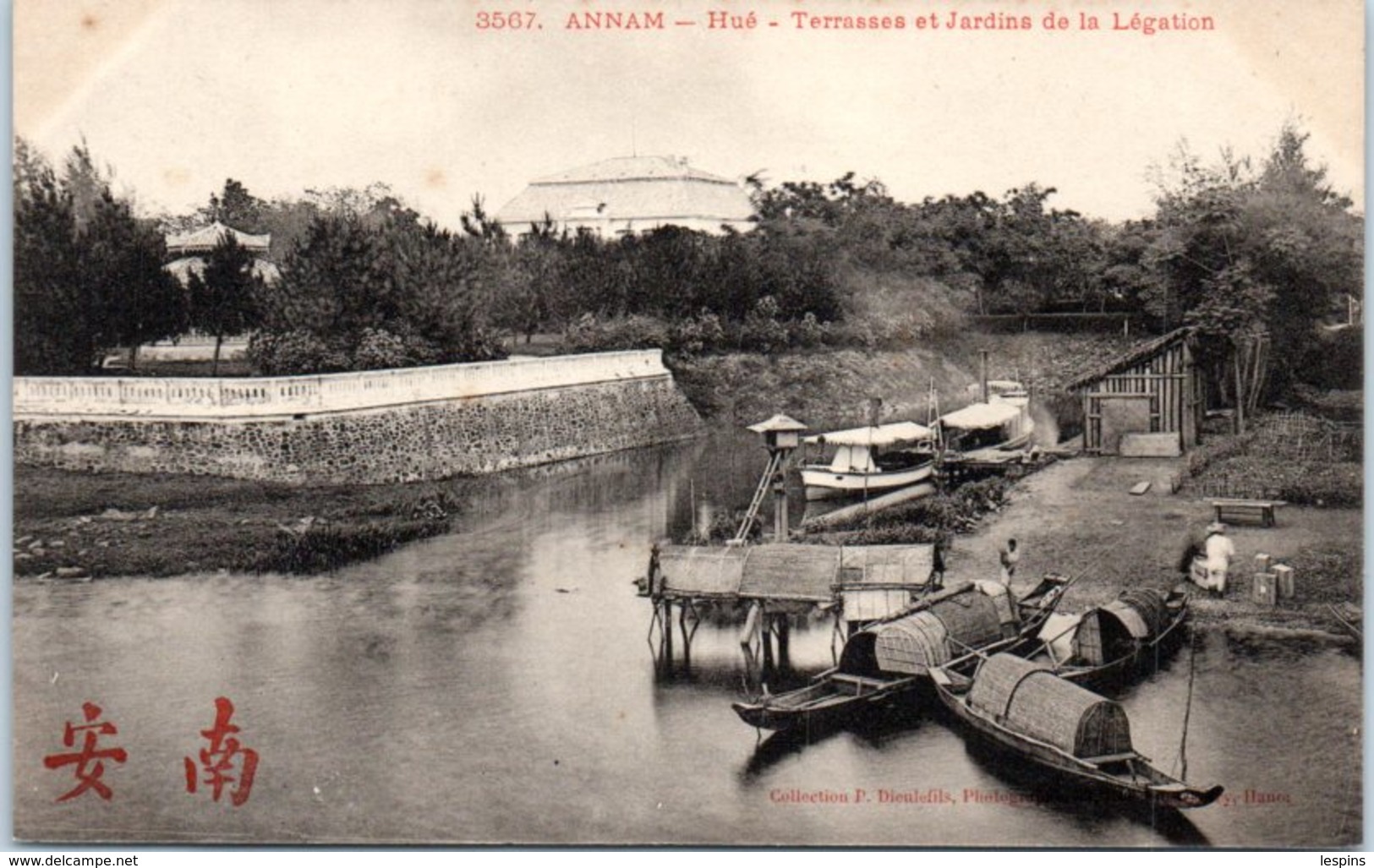 ASIE - VIÊT NAM -- ANNAM - Heè --  Terrasse Et Jardins - Viêt-Nam