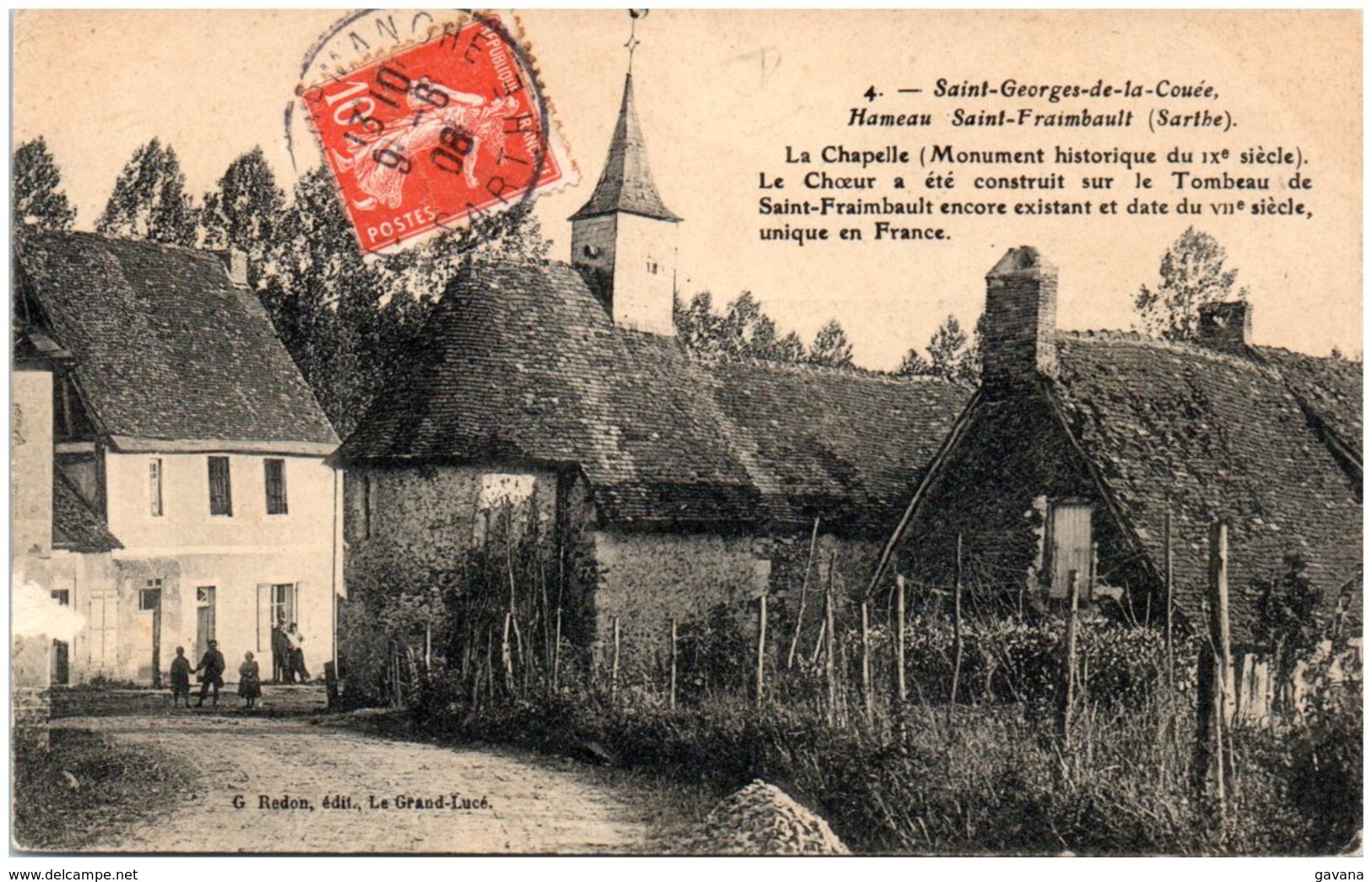 72 SAINT-GEORGES-de-la-COUEE - Hameau Saint-Fraimbault - Autres & Non Classés