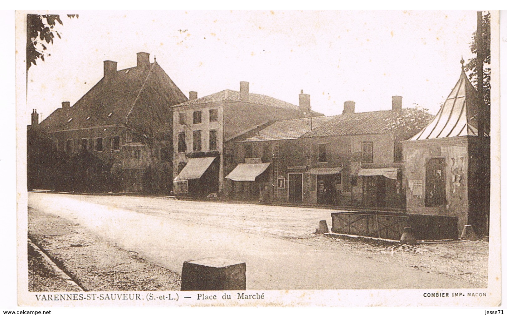 Varennes-Saint-Sauveur - Place Du Marché - Other & Unclassified