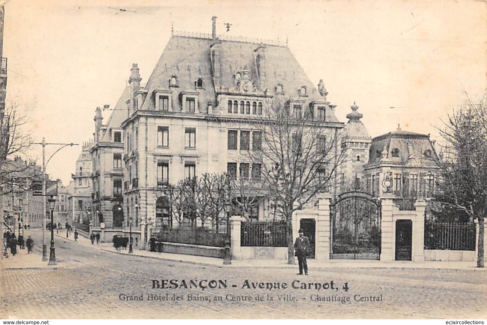 Besançon         25          Grand Hôtel Des Bains      (Voir Scan) - Besancon