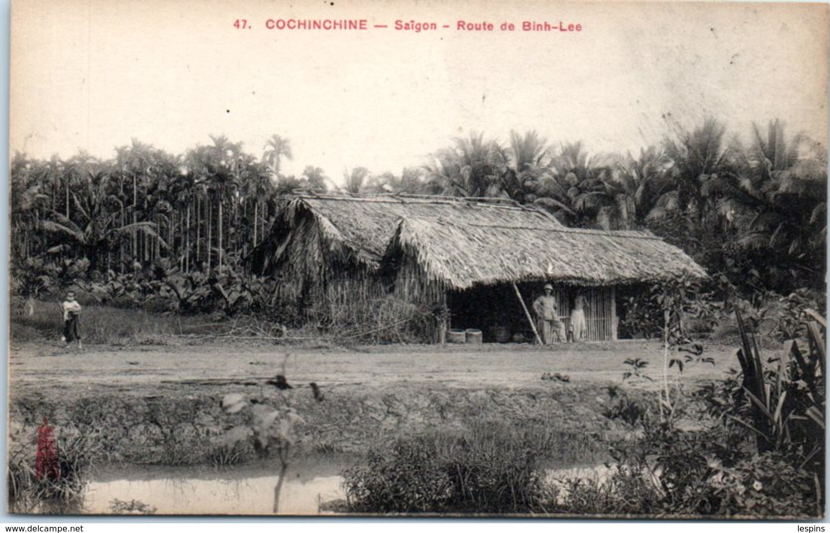 ASIE - VIÊT NAM -- COCHINCHINE -- Saigon - Route De Binh Lee - Viêt-Nam