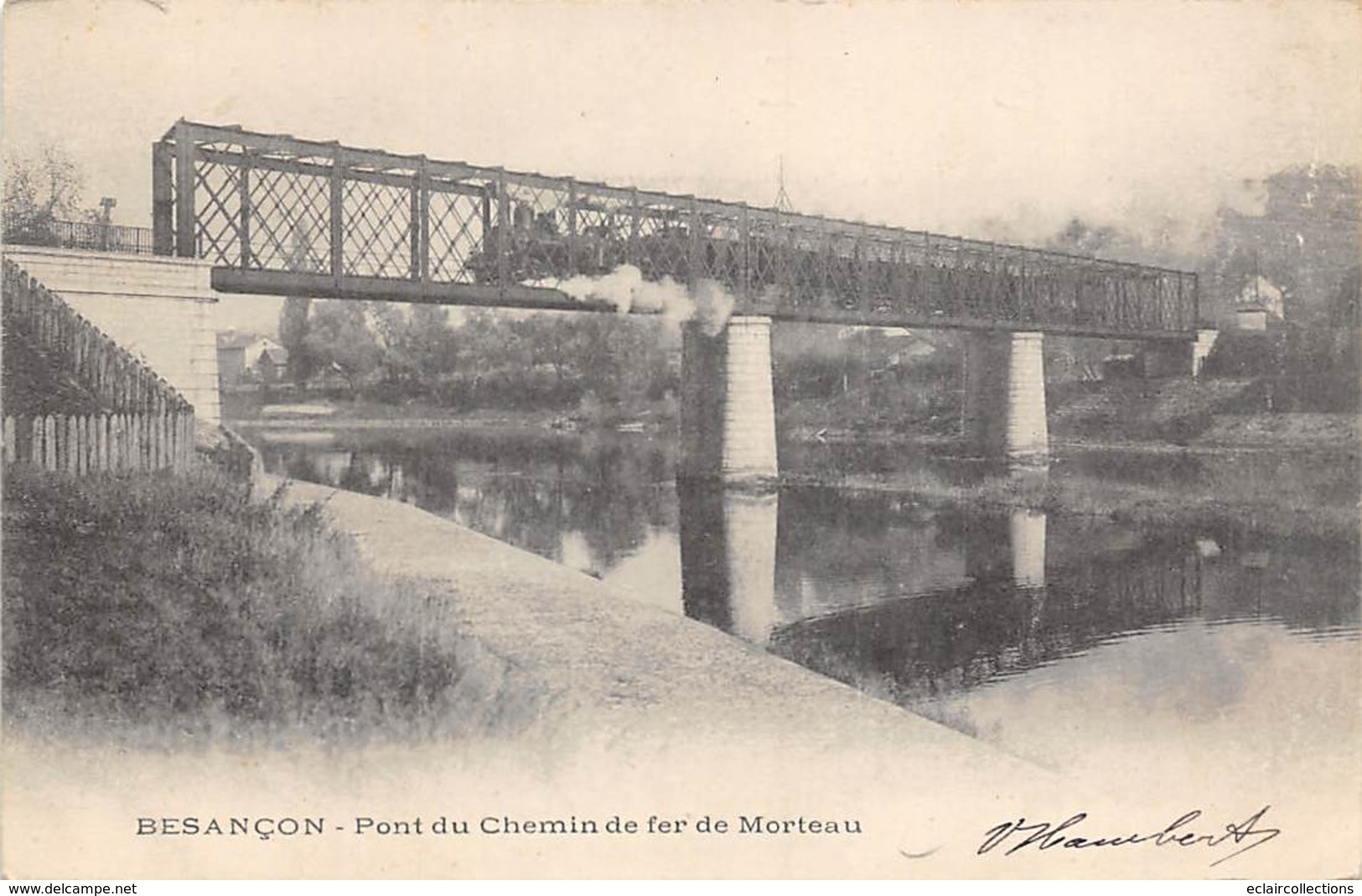 Besançon         25          Pont Du Chemin De Fer De Morteau      (Voir Scan) - Besancon