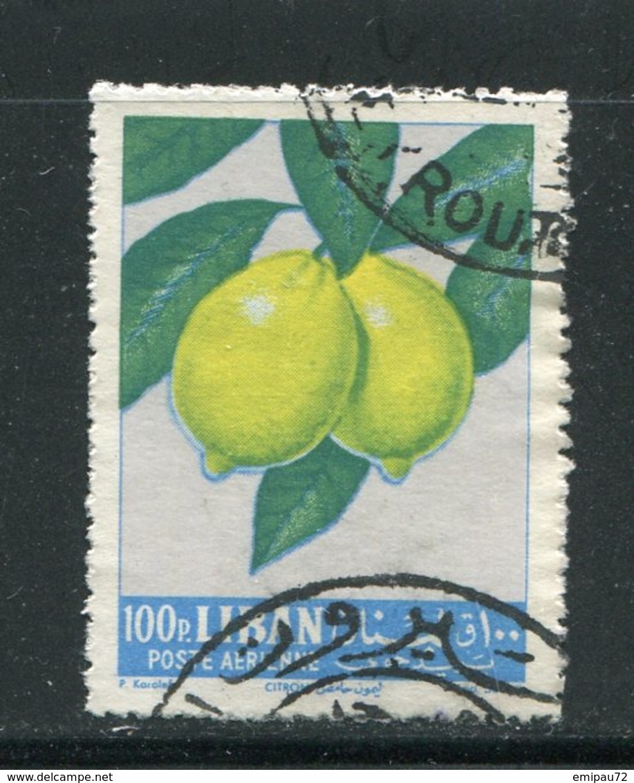 LIBAN-PA Y&T N°274- Oblitéré (citrons) - Fruits