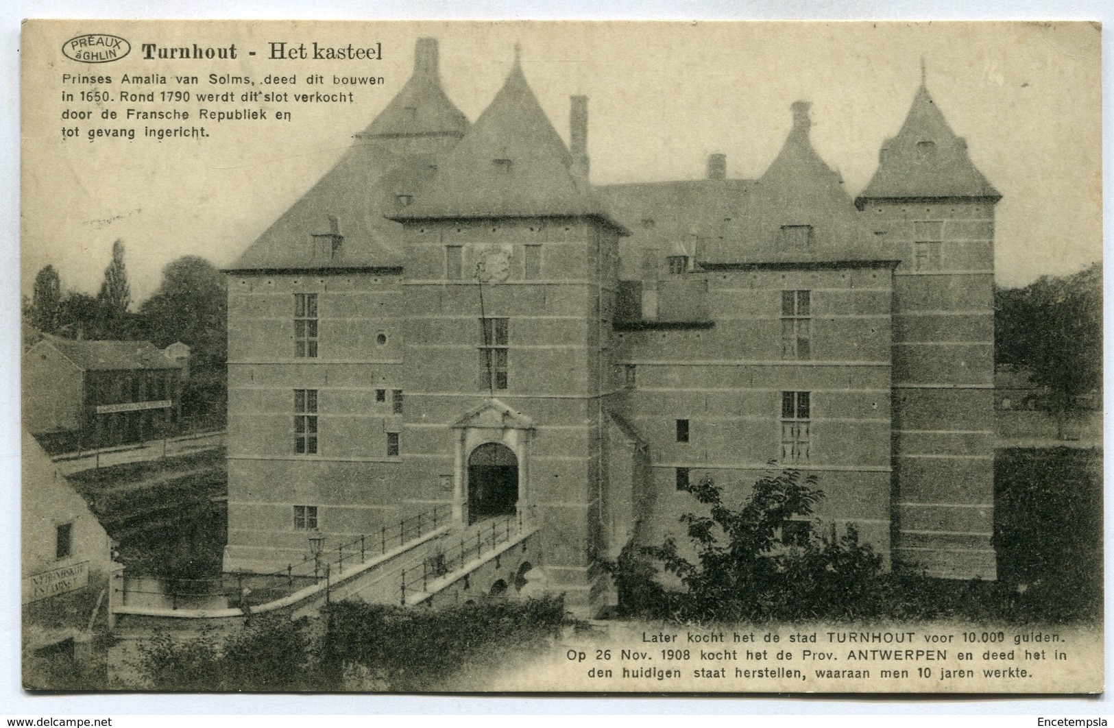 CPA - Carte Postale - Belgique - Turnhout - Het Kasteel - 1925 ( DD7310) - Turnhout