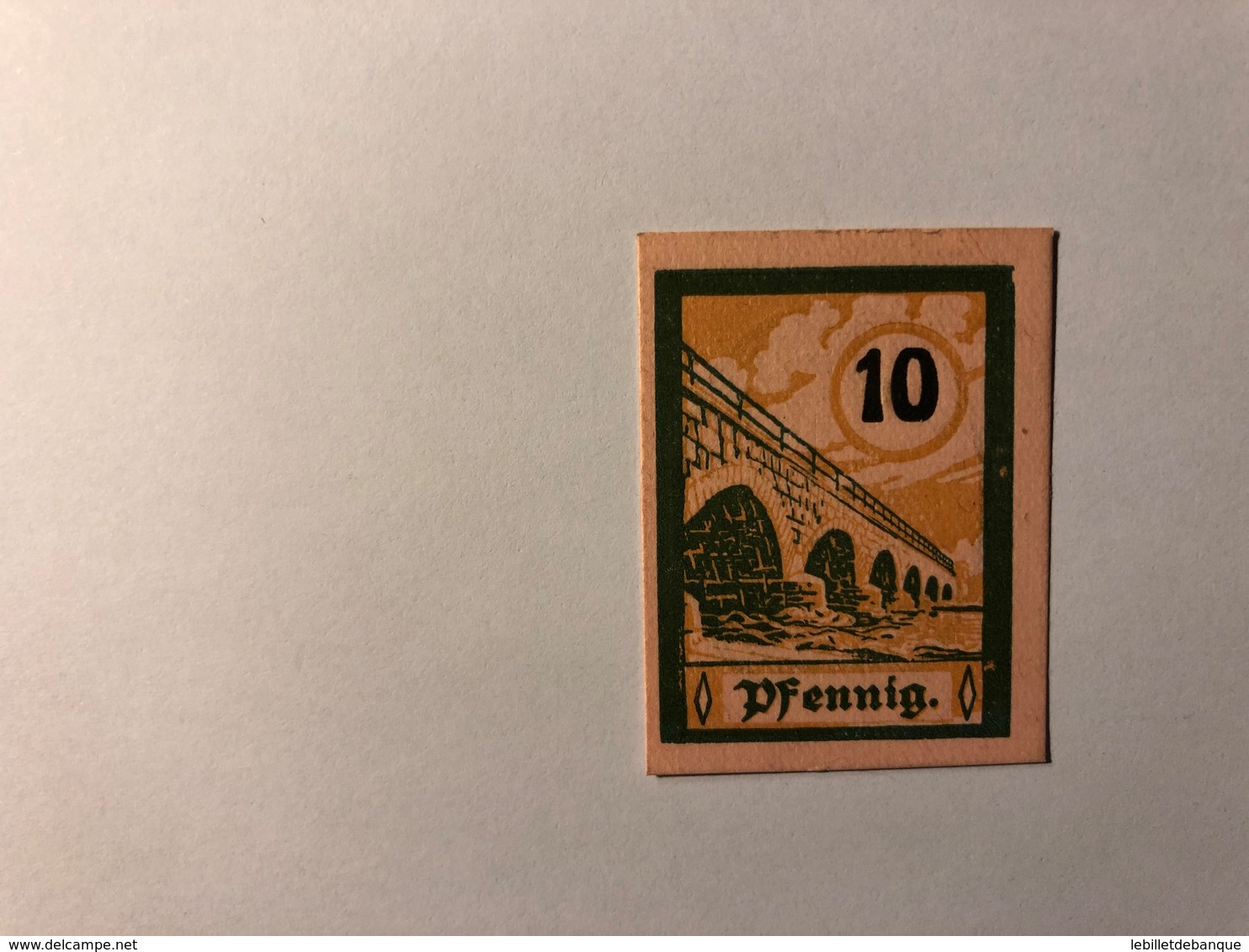 Allemagne Notgeld Salzburghosen 10 Pfennig - Collections