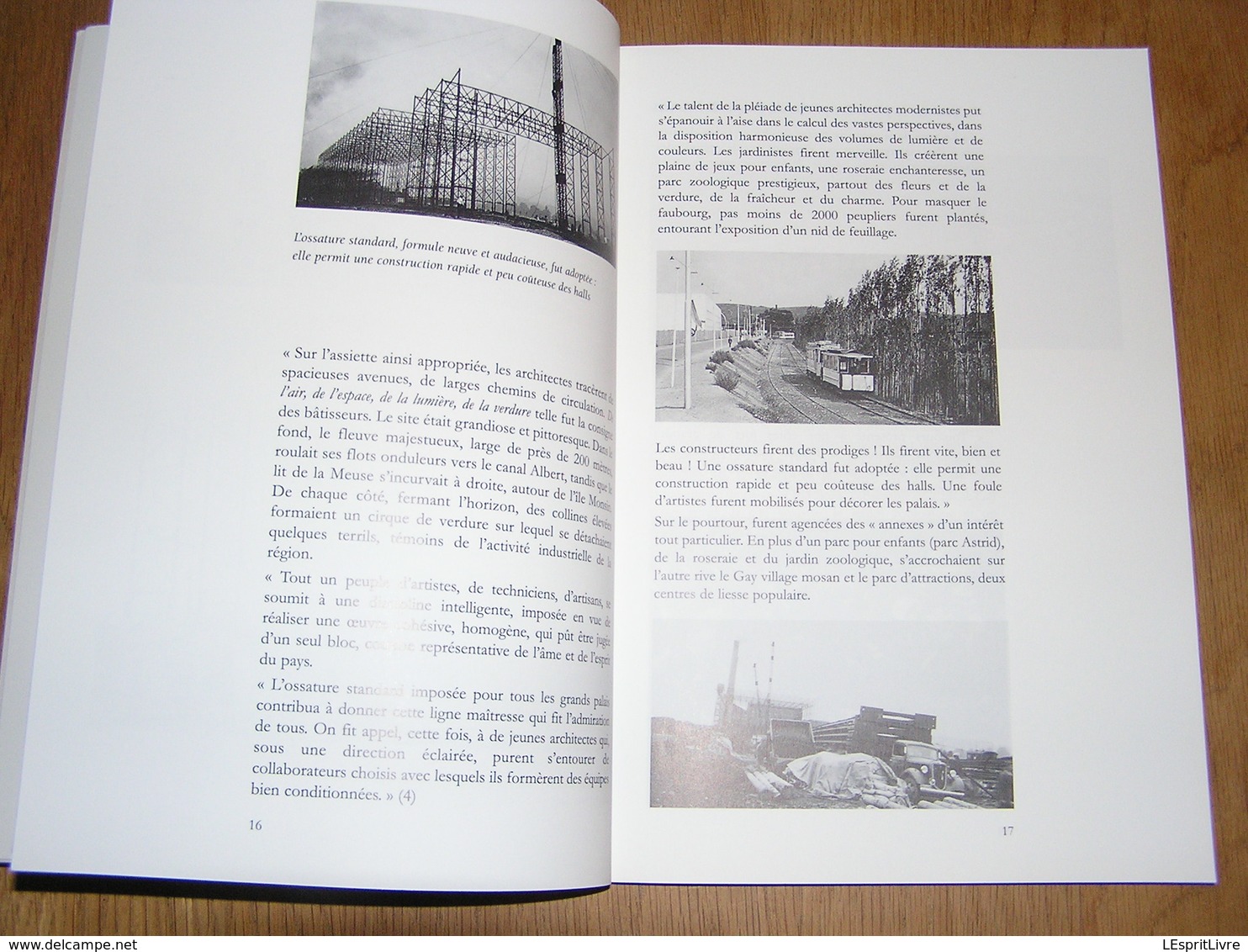 EXPOSITION DE L' EAU Liège 1939 Luik Régionalisme Travaux Expo Palais Nations Téléphérique Congrès Canal Albert France