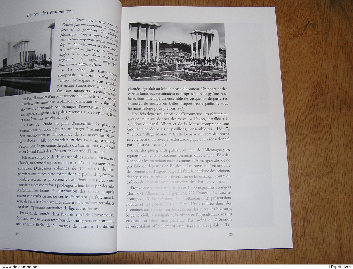 EXPOSITION DE L' EAU Liège 1939 Luik Régionalisme Travaux Expo Palais Nations Téléphérique Congrès Canal Albert France