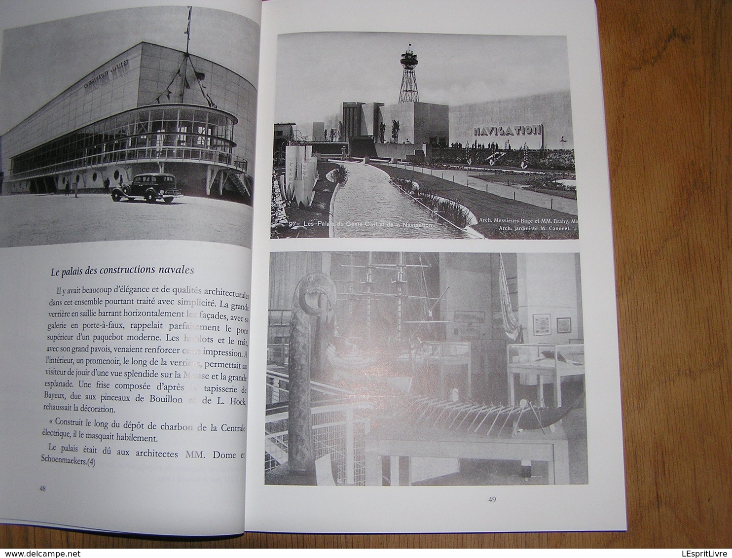 EXPOSITION DE L' EAU Liège 1939 Luik Régionalisme Travaux Expo Palais Nations Téléphérique Congrès Canal Albert France