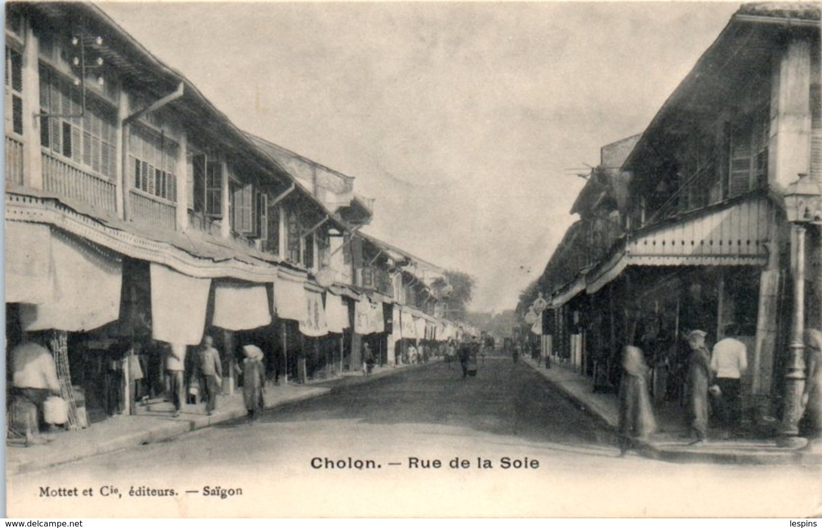 ASIE - VIÊT NAM -- Cholon - Rue De La Soie - Viêt-Nam