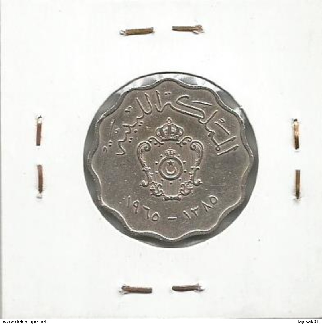 A9 Libya 50 Milliemes 1965. - Libye