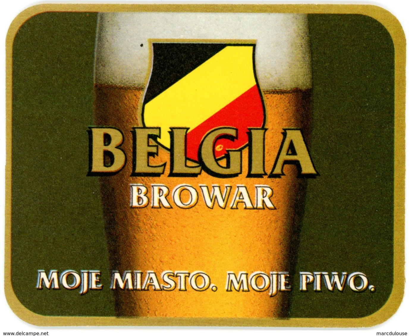 Polska. Poland. Belgia Browar. Kielcach. Moje Miasto, Moje Piwo. Belgium. België. Belgique. - Sous-bocks