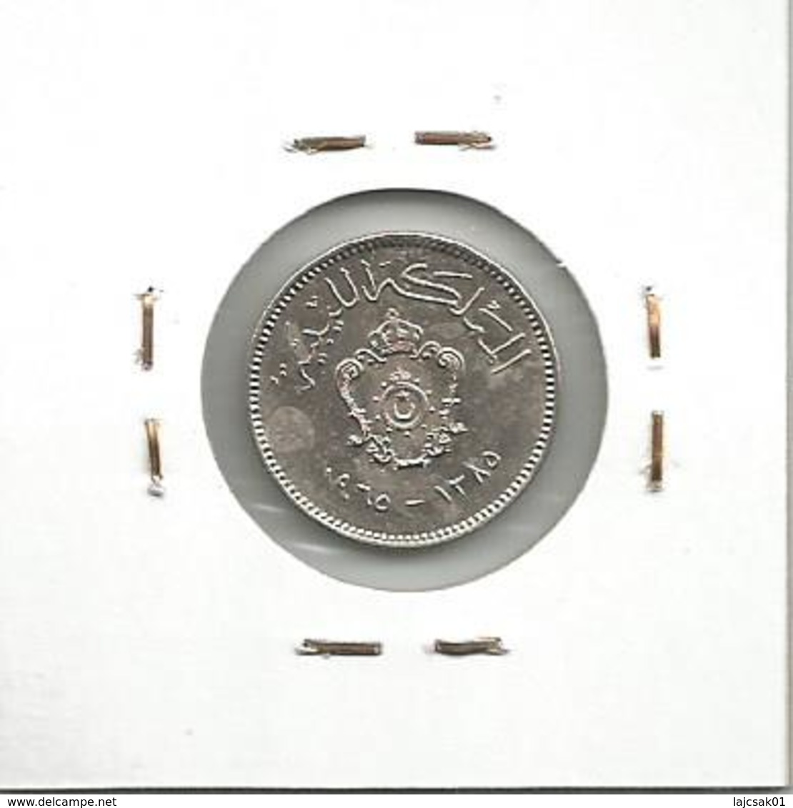 A11 Libya 10 Milliemes 1965. - Libye