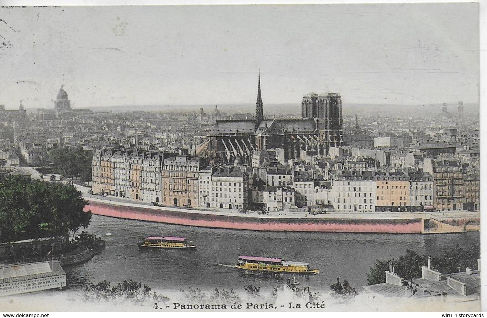 AK 0161  Panorama De Paris - La Cite Um 1906 - Viste Panoramiche, Panorama