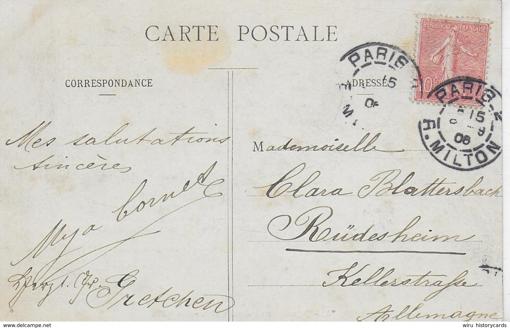 AK 0161  Panorama De Paris - La Cite Um 1906 - Cartas Panorámicas