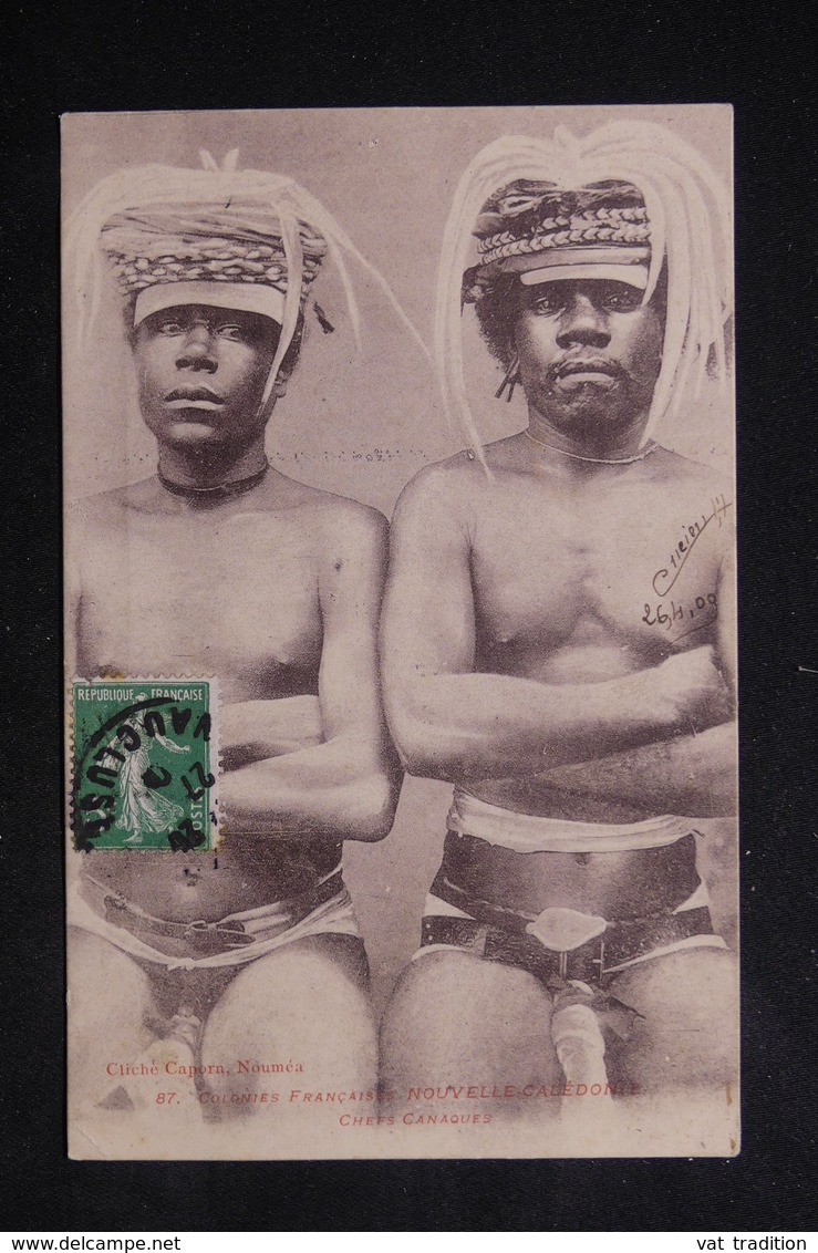 NOUVELLE CALÉDONIE - Carte Postale - Chefs Canaques  ( 1909 ) - L 23097 - New Caledonia