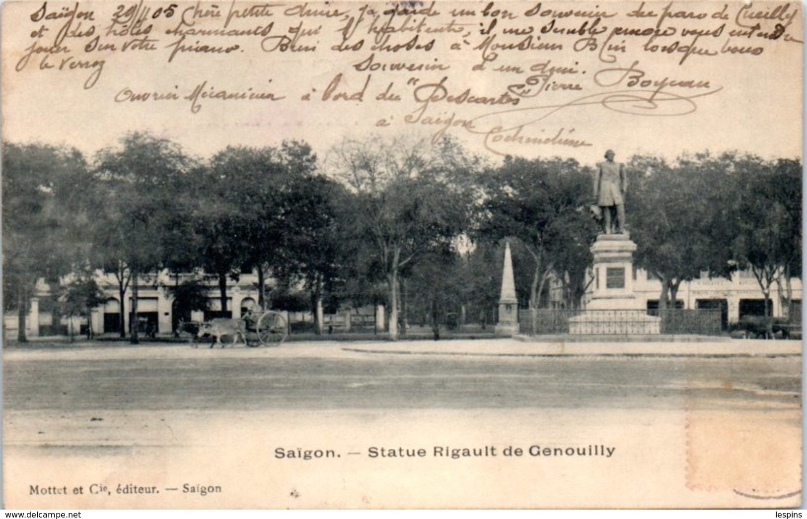 ASIE - VIÊT NAM -- SAIGON --  Statut Rigault - Vietnam