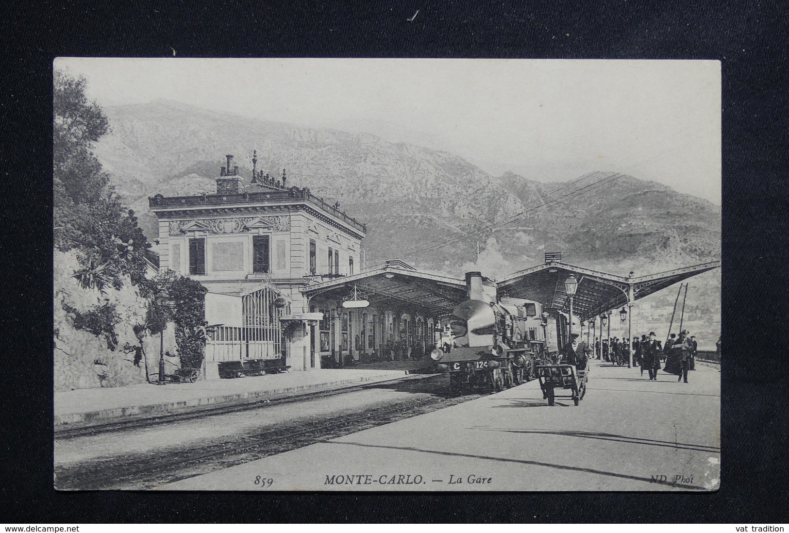 MONACO - Carte Postale - Monté Carlo - Intérieur De La Gare  Et Les Quais - L 23099 - Autres & Non Classés