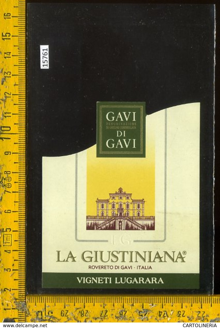 Etichetta Vino Liquore La Giustiniana-Vigneti Lugarara-Rovereto Di Gavi - Altri & Non Classificati