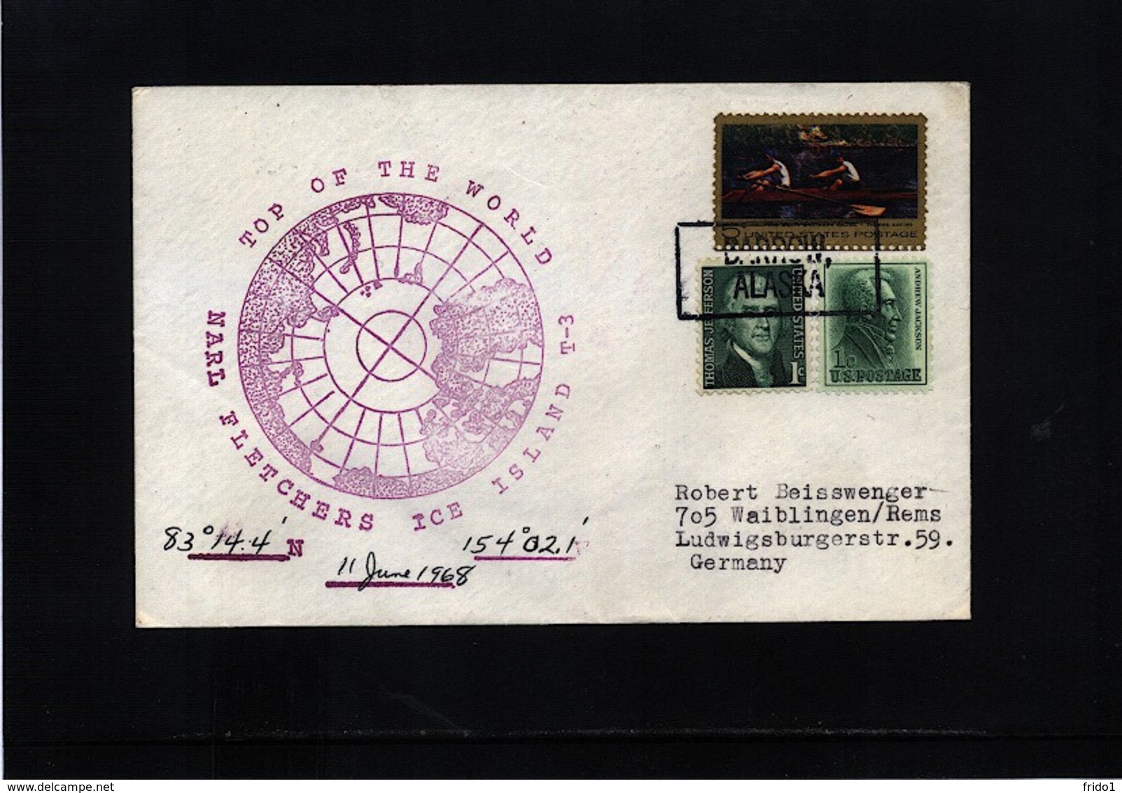 USA 1968 Barrow Alaska Top Of The World - Forschungsstationen & Arctic Driftstationen