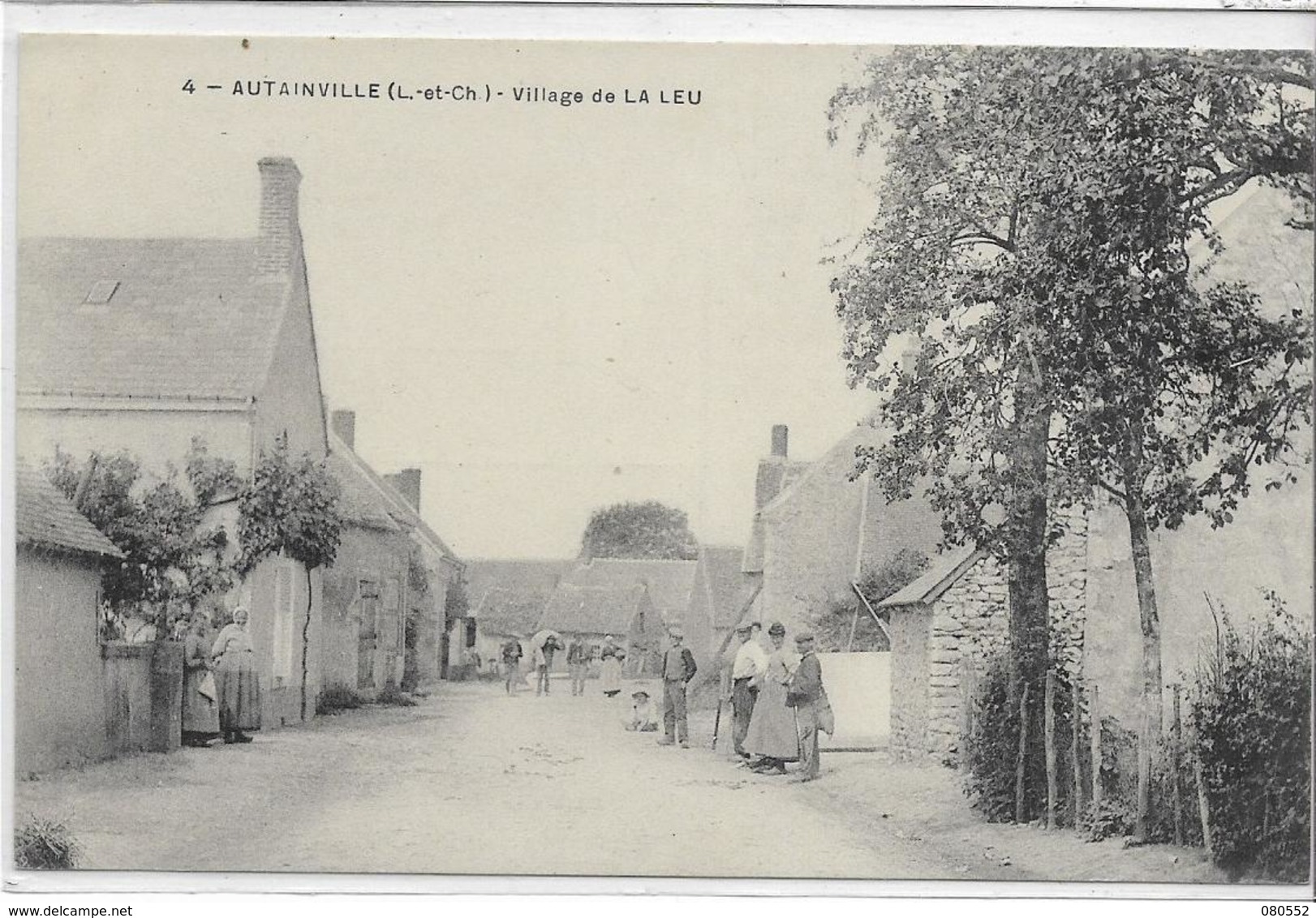 41 AUTAINVILLE . Le Village Ou Hameau De La Leu , édit :  , Années 10  , état Extra - Otros & Sin Clasificación