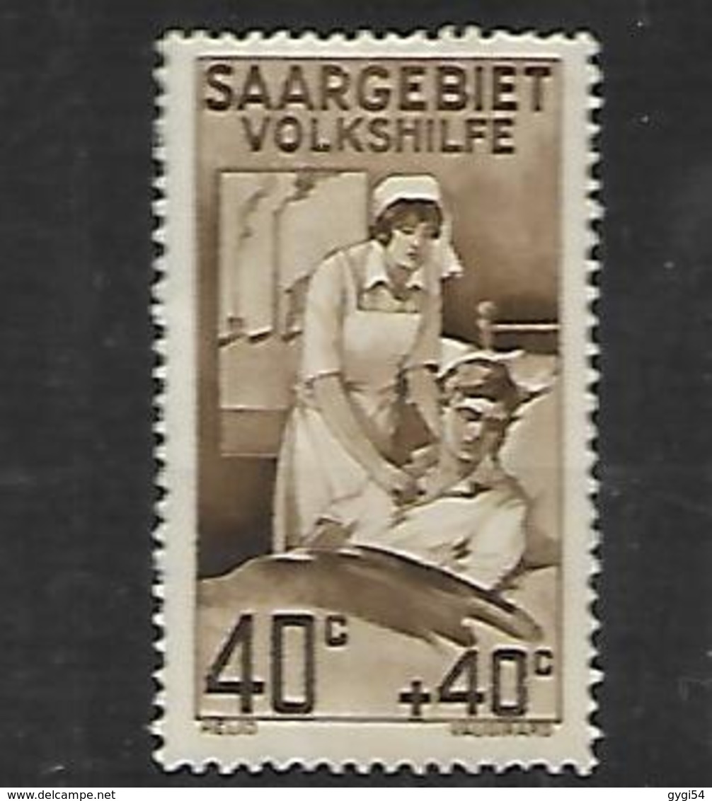 Sarre  1926 Au Profit Des Oeuvres  Populaires Cat Yt N° 104    N** MNH - Neufs