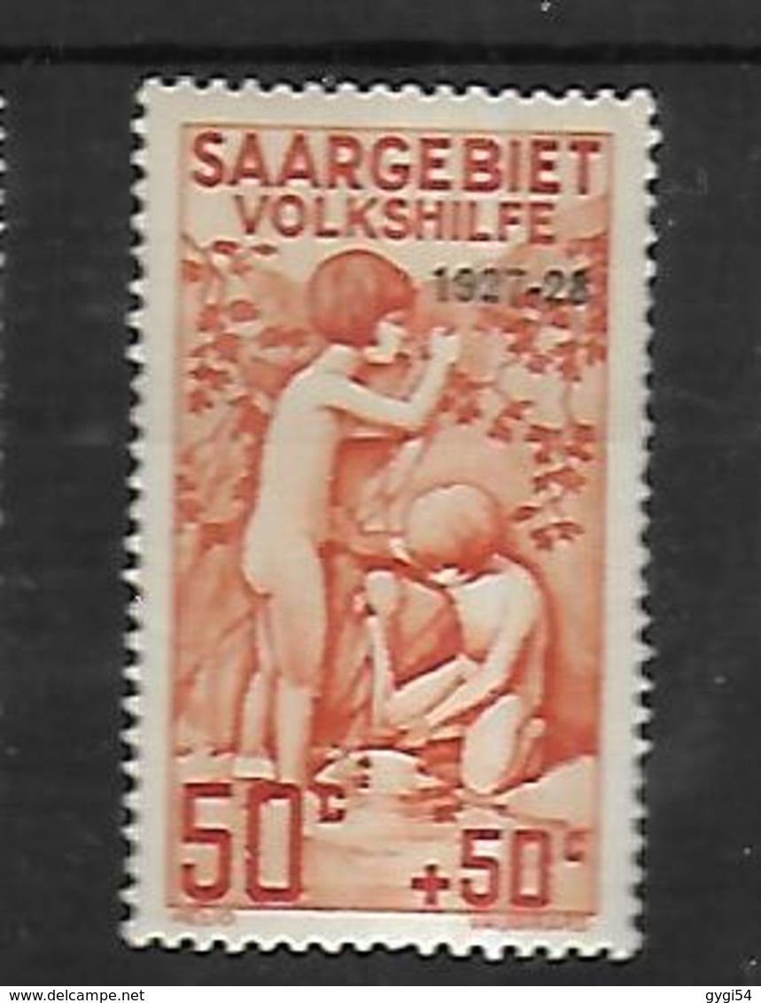 Sarre  1926 Au Profit Des Oeuvres  Populaires Cat Yt N° 105    N** MNH - Neufs