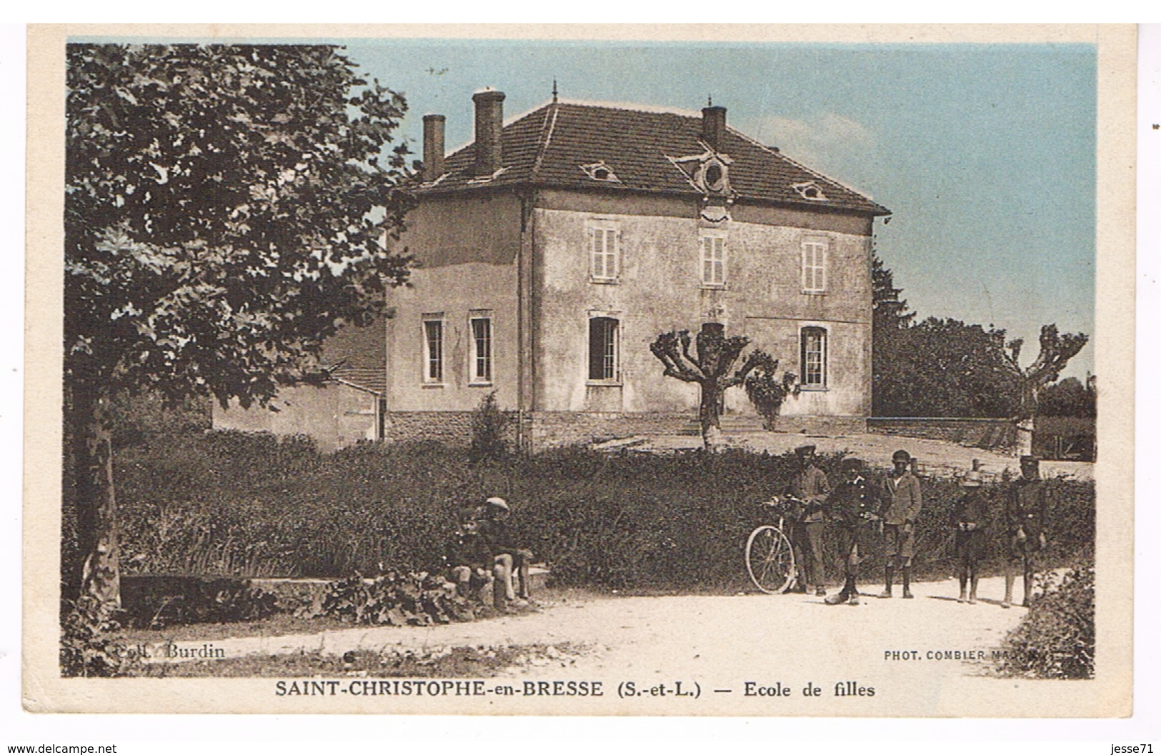 Saint-Christophe-en-Bresse - école De Filles - Autres & Non Classés