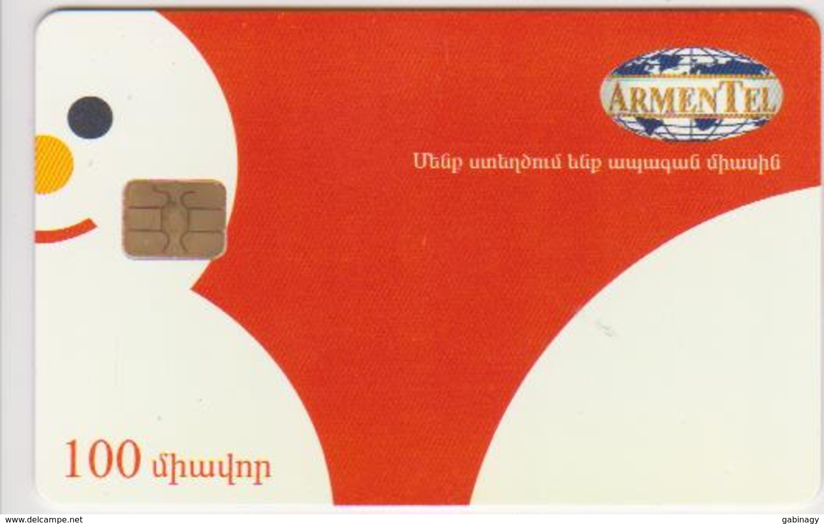 ARMENIA - SNOWMAN - 100 UNITS - Armenië