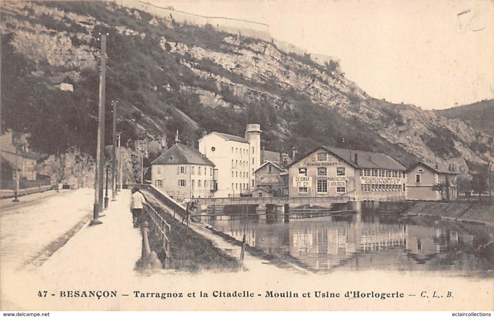 Besançon         25     Tarragnoz Et La Citadelle . Moulin Et L'Usine D'Horlogerie       (Voir Scan) - Besancon