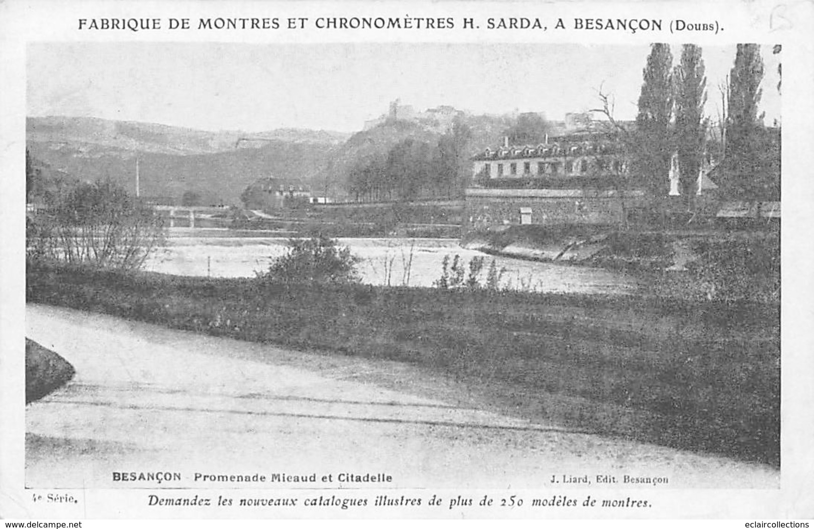 Besançon           25          Promenade Micaud Et Citadelle          (Voir Scan) - Besancon