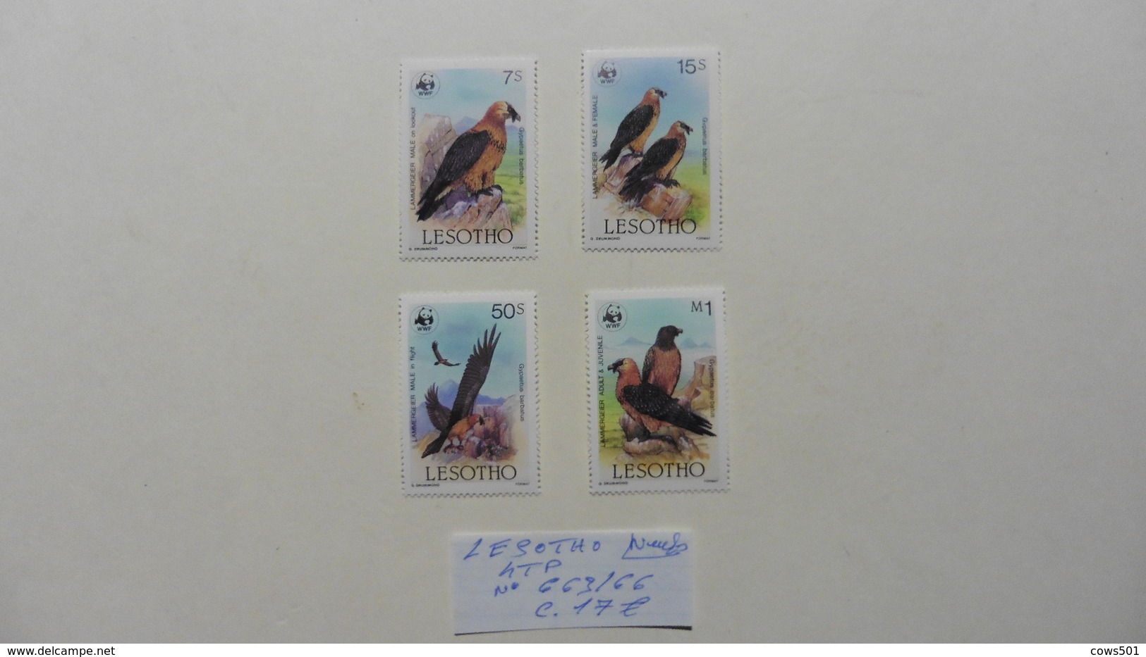 Afrique > Lesotho  : 4 Timbres Neufs N° 663/66 - Lesotho (1966-...)