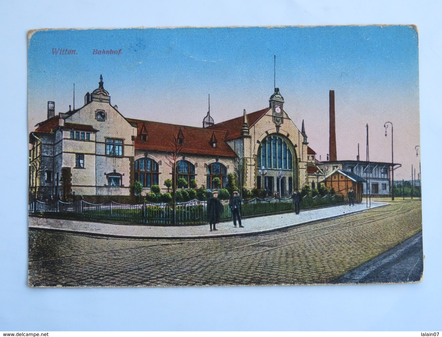 Carte Postale : WITTEN, Bahnhof, En 1927 - Witten