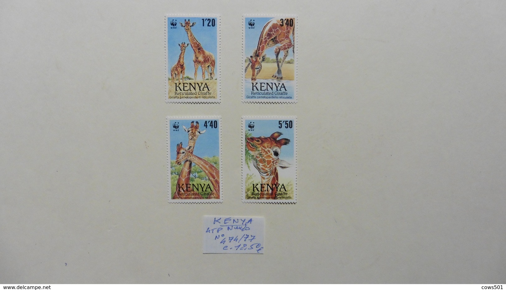 Afrique > Kenya : 4 Timbres Neufs  N° 474 /77 - Kenya (1963-...)