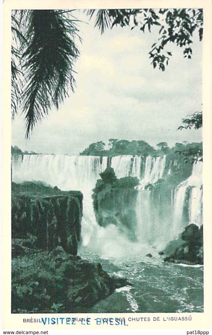 ** Lote De 3 Cartas / Lot De 3 Cartes  ** BRASIL Brazil Brésil - PARANA - Quedas De IGUAZU / Chutes D'IGUASSU - CPA - Autres