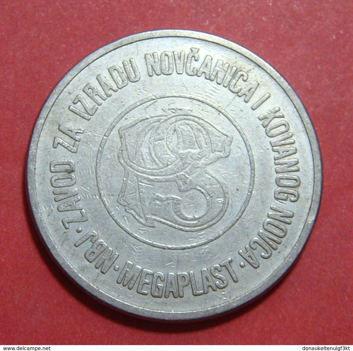 YUGOSLAVIA ND 1970 - 1990 POSTANSKA STEDIONICA MEGAPLAST NBJ B TOKEN, 27 Mm. - Other & Unclassified