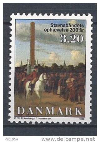 Danemark 1988 N°926 Neuf ** Abolition Du Servage - Neufs