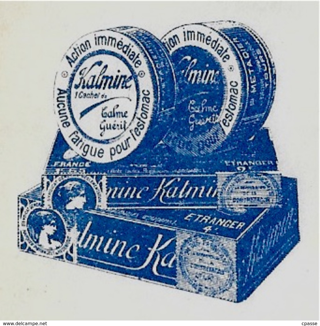 Facture KALMINE P. METADIER Docteur En Pharmacie 37 TOURS - 1900 – 1949