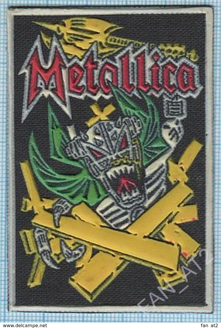 UKRAINE / Patch, Abzeichen, Parche, Ecusson / Rock Music METALLICA  Rocker Biker For Festival Poland 1994 RAR! - Patches