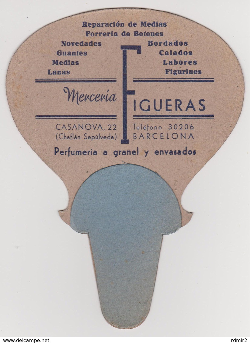 1343/  ABANICO PAY-PAY. PAI-PAI FAN. EVENTAIL PAY-PAY. VENTAGLIO PAI-PAI. Barcelona (Spain / Espagne), 1930s/1940s. - Art Populaire