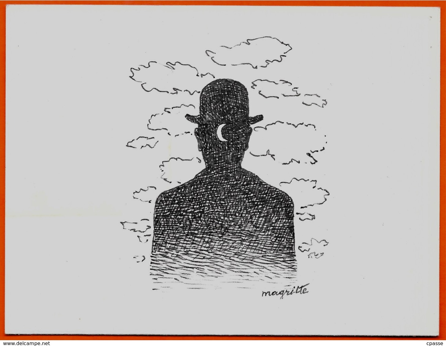 Carton D'Invitation EXPOSITION Du Peintre Belge MAGRITTE 1967 Galerie Jolas Boulevard St Saint-Germain 75007 Paris * ART - Autres & Non Classés