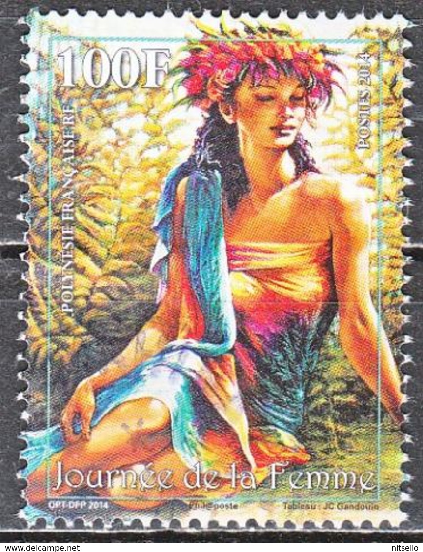 LOTE 2202   ///  (C025)  POLYNESIE FRANÇAISE  N° 1057 De 2014 Oblitéré - Gebruikt