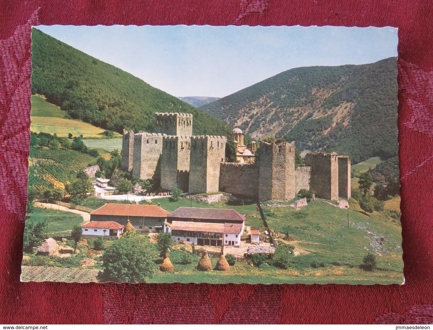 Serbia Unused Postcard Manasija Monastry - Serbie