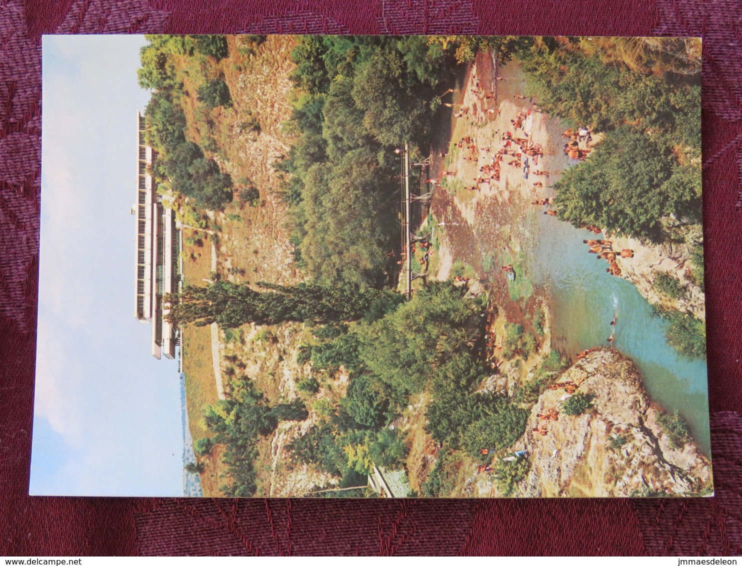 Serbia Unused Postcard Sokobanja River Beach Bridge - Serbie