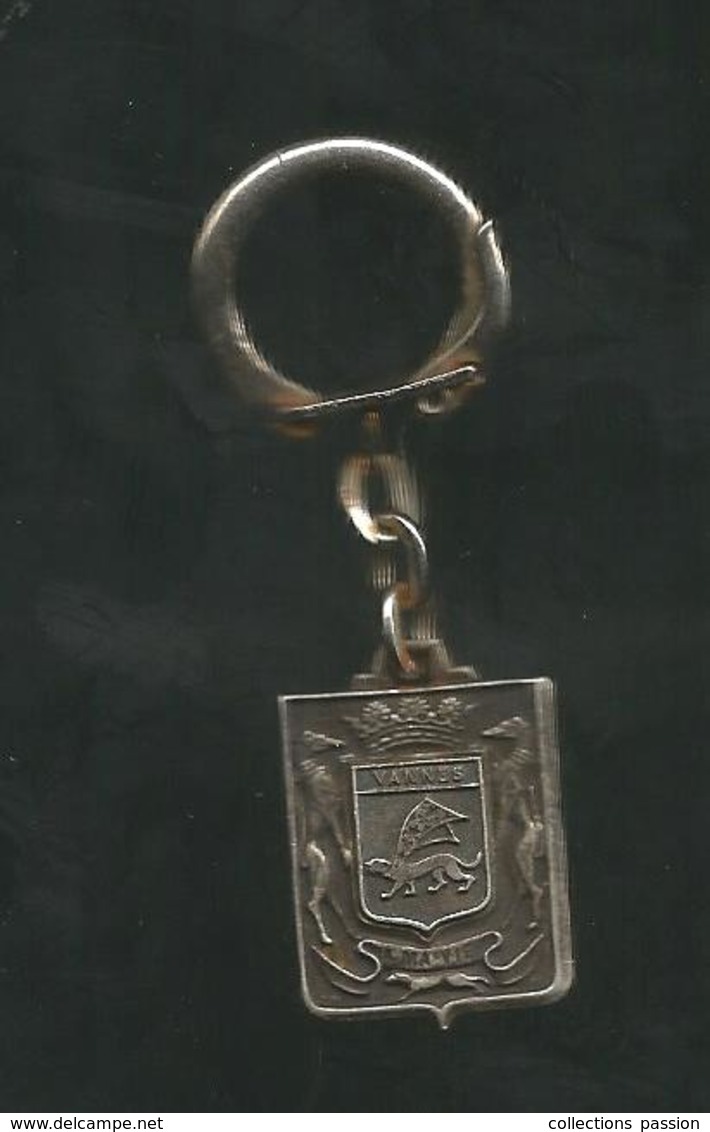 Porte Clefs, Clés ,BLASON , VANNES , MORBIHAN , 2 Scans ,  Frais Fr 1.95 E - Schlüsselanhänger