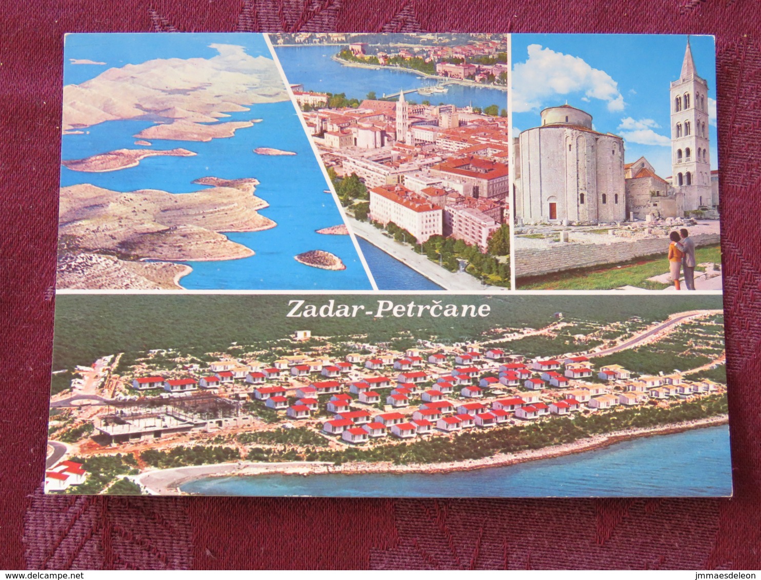 Croacia Unused Postcard Zadar Zadra Multiview Panorama Islands Church - Croatie